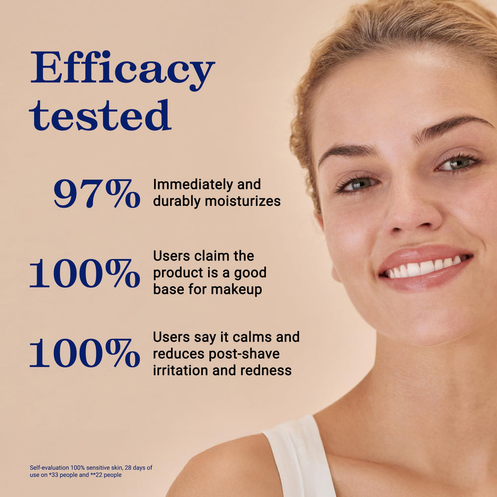 Embryolisse Lait Creme Fluid rich in shea butter and aloe for nourishing care.