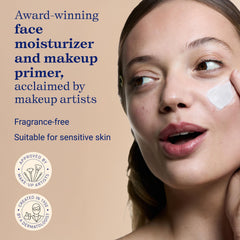 Creamy texture of Embryolisse Lait-Creme Sensitive for soothing hydration.