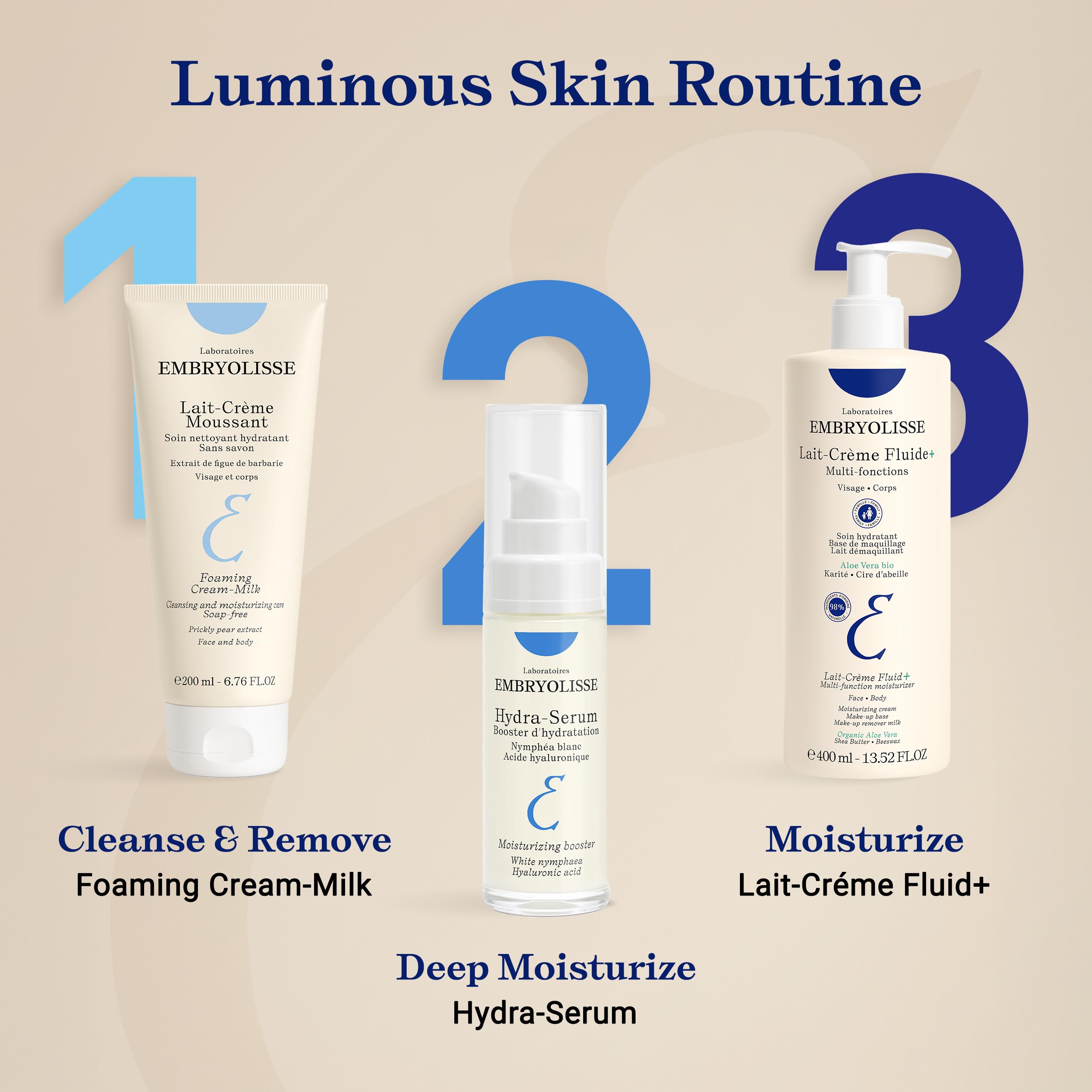 Embryolisse Lait-Crème Fluid+ as a makeup base and primer option