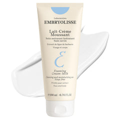 Embryolisse Leche Espumosa para rostro y cuerpo, limpieza suave e hidratante