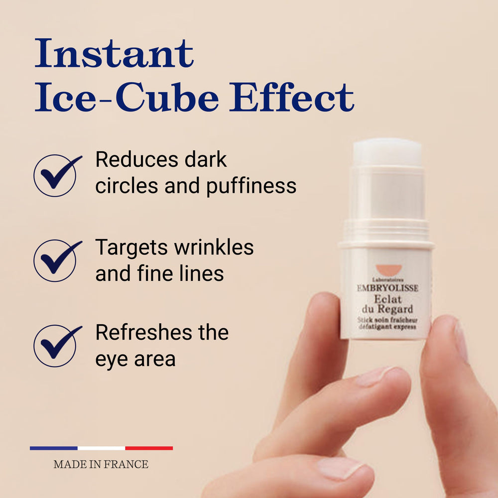 Close-up of Embryolisse Radiant Eye Stick with a cool, refreshing look