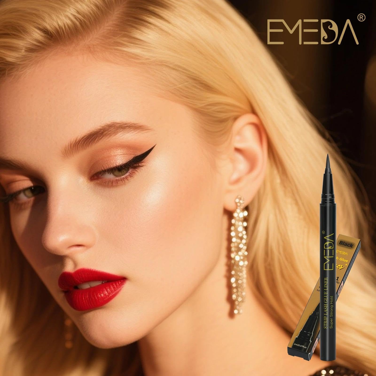 EMEDA Beginner-friendly lash glue ideal for quick, beginner use.