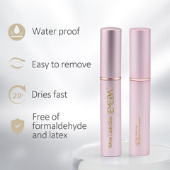 EMEDA dry-clear glue surface indicates invisible bond