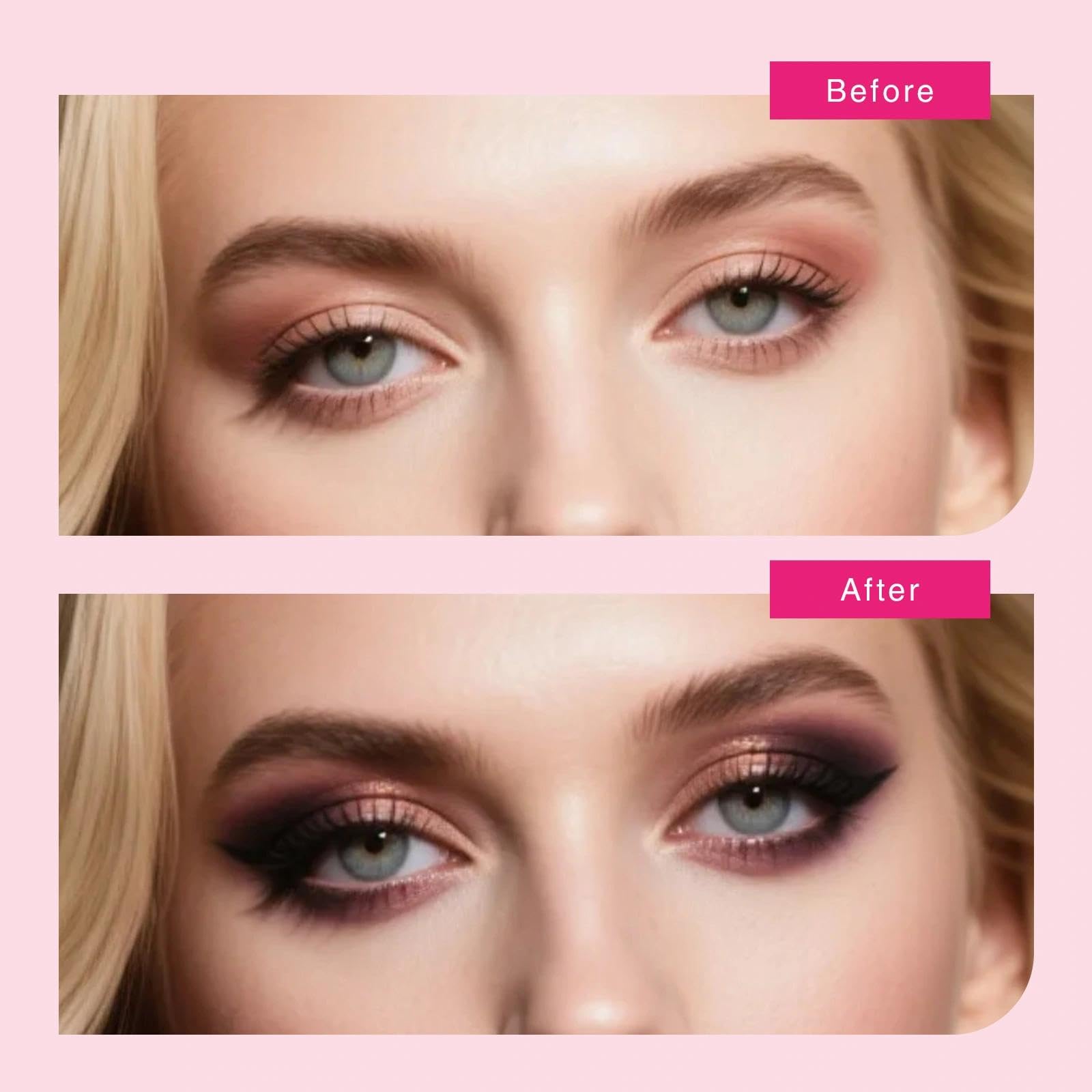 EMEDA Hypoallergenic formula safe for sensitive eyes with strong adhesion.