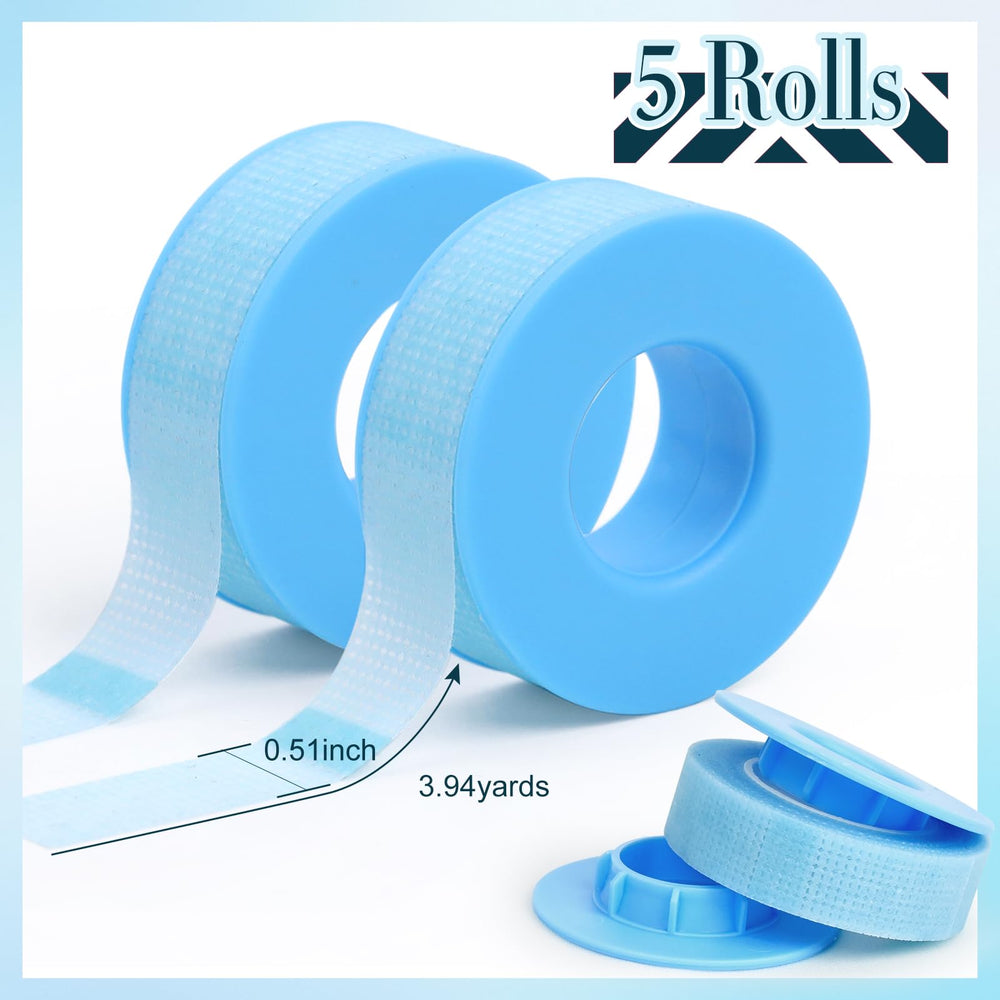 EMEDA silicone tape isolates upper and lower lashes during makeup