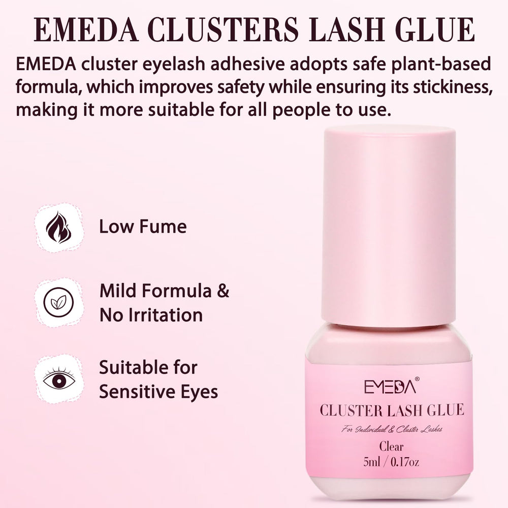 EMEDA glue brush ready for precise application and quick-dry performance.