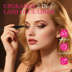 EMEDA Waterproof 48H lash glue for long-lasting wear in sweat and humidity.