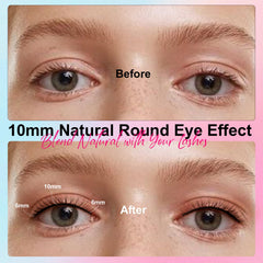 EMEDA waterproof lashes worn during workouts and outdoor activities