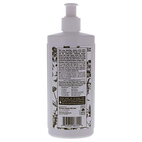 Eminence Age Corrective Monoi Exfoliating Cleanser packaging highlights premium skincare ritual.