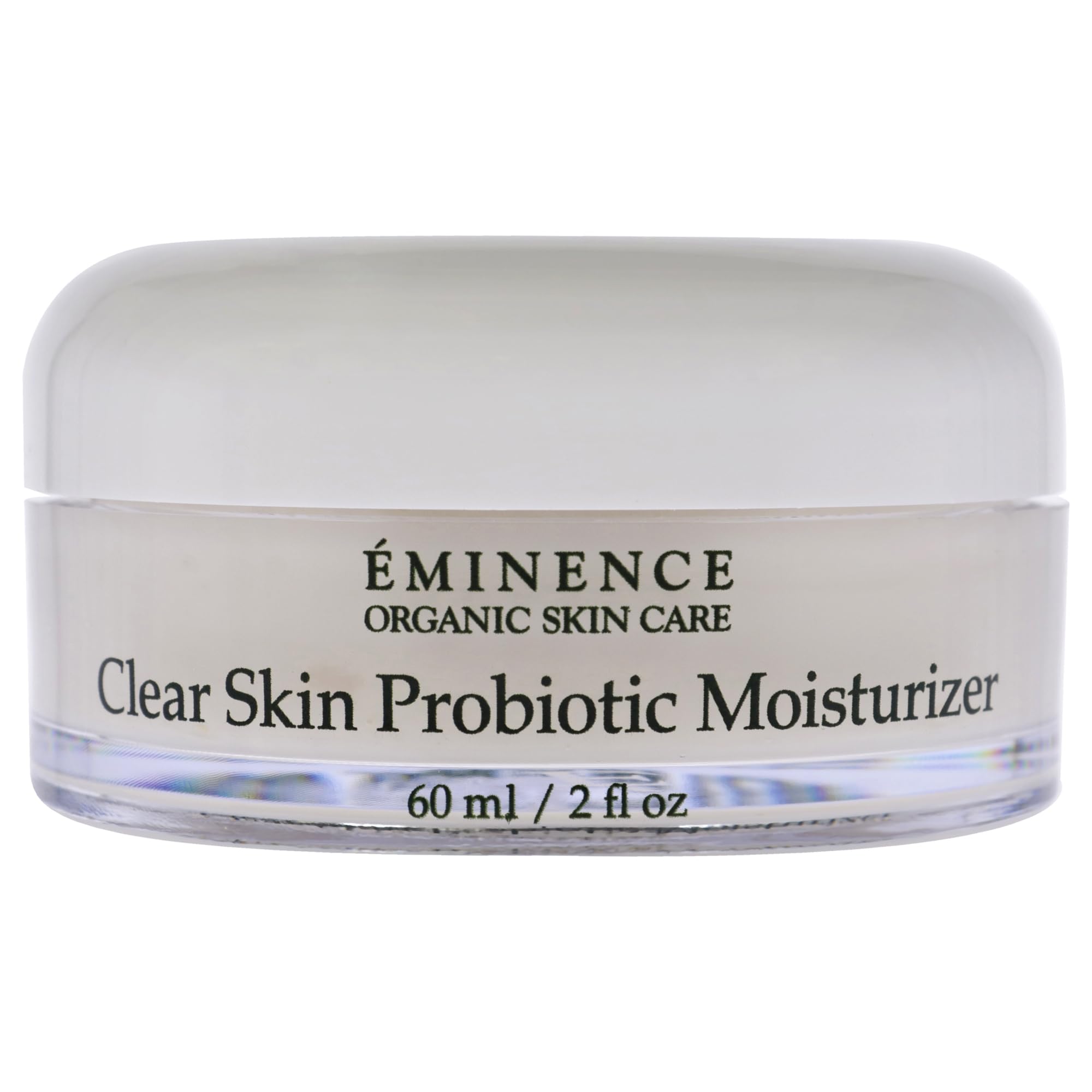 Eminence Clear Skin Probiotic Moisturizer jar front for smooth, even-toned skin