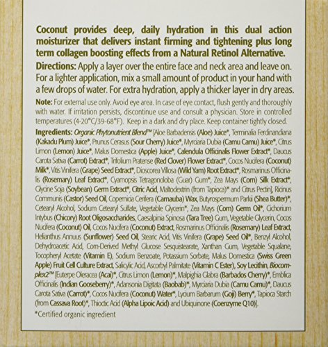 Eminence moisturizer bottle with Swiss green apple stem cells highlighted for renewal
