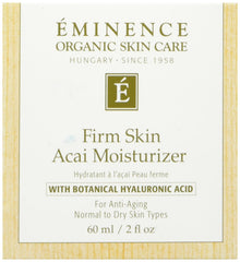 Eminence Firm Skin Acai Moisturizer bottle front for daily hydration