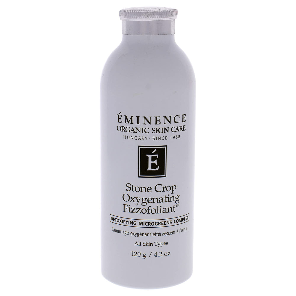 Eminence Stone Crop powder-to-foam texture refines pores and smooths skin.