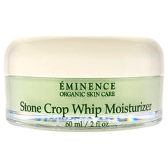 Texture swatch of Eminence Stone Crop Whip Moisturizer showing smooth finish