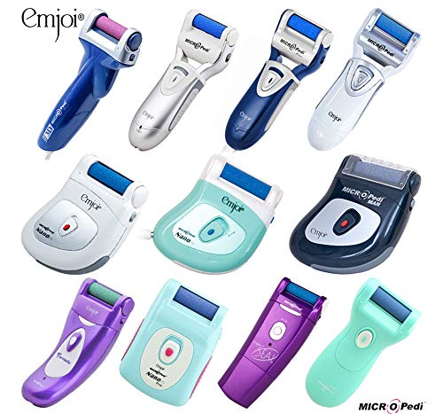 Emjoi Micro-Pedi blue roller pack out of box ready for use