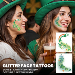 EMOME gemas faciales verdes para realzar el look de San Patricio