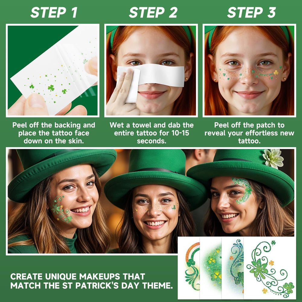EMOME look para San Patricio con accesorios verdes para celebración