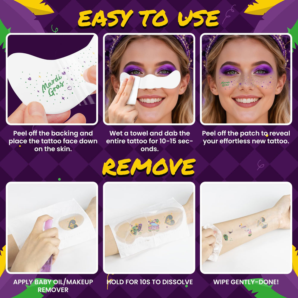 EMOME Mardi Gras diseños de cuentas y perlas para carnaval.