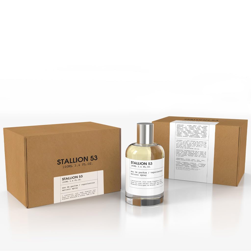 Emper Stallion 53 bottle back view, clean lines ideal for gifting