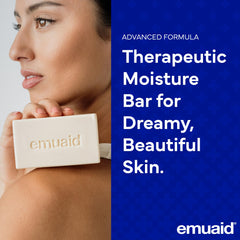 Barra emuaid con aceite de emú 5% ofrece hidratación suave.