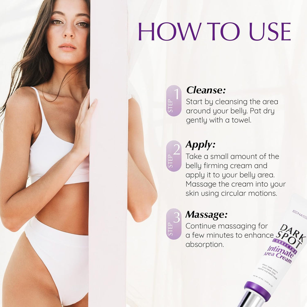 EnaSkin cream on knee or elbow for smoother-looking skin