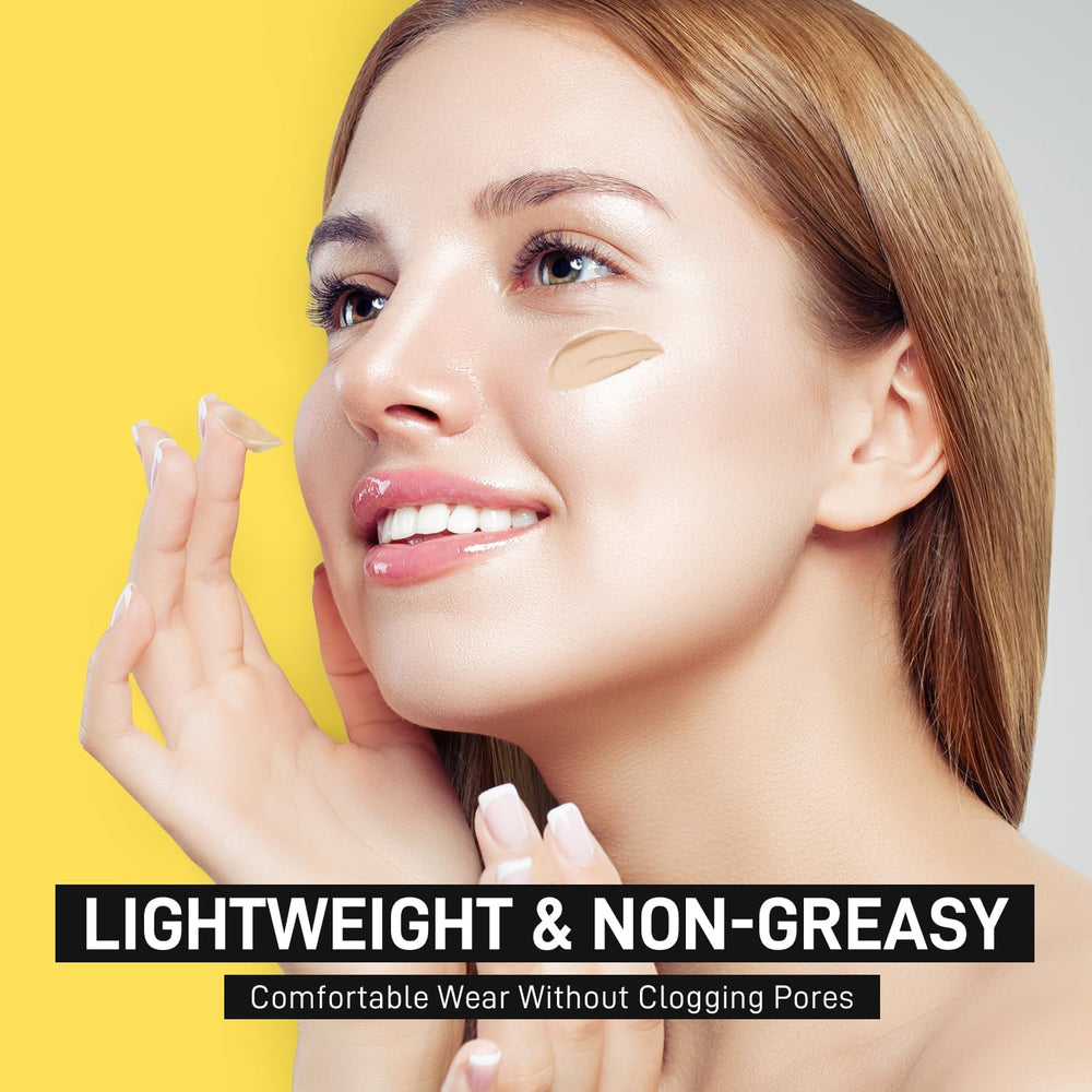 Enaskin Naturals universal sheer tint adapts to skin tone without color mismatch.