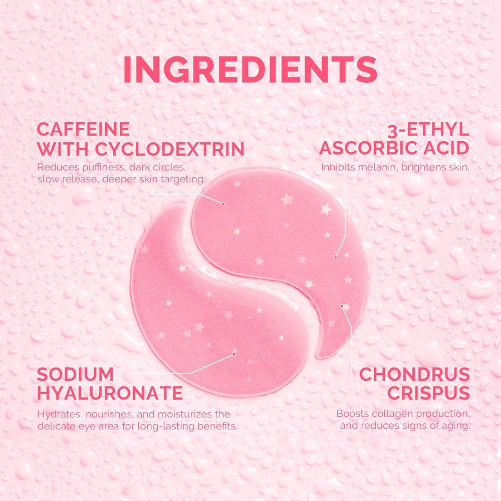 Parche ocular Enaskin Naturals cafeína textura gel ofrece sensación fresca