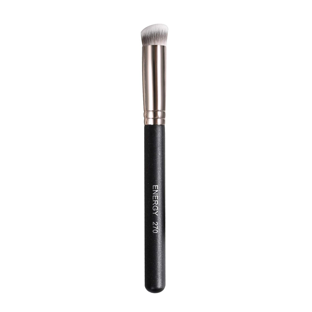 Energy 270 mini flat-top concealer brush for precise under-eye blending and coverage.