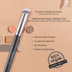 Energy 270 nose contour brush enables precise sculpting around nose and eyes.