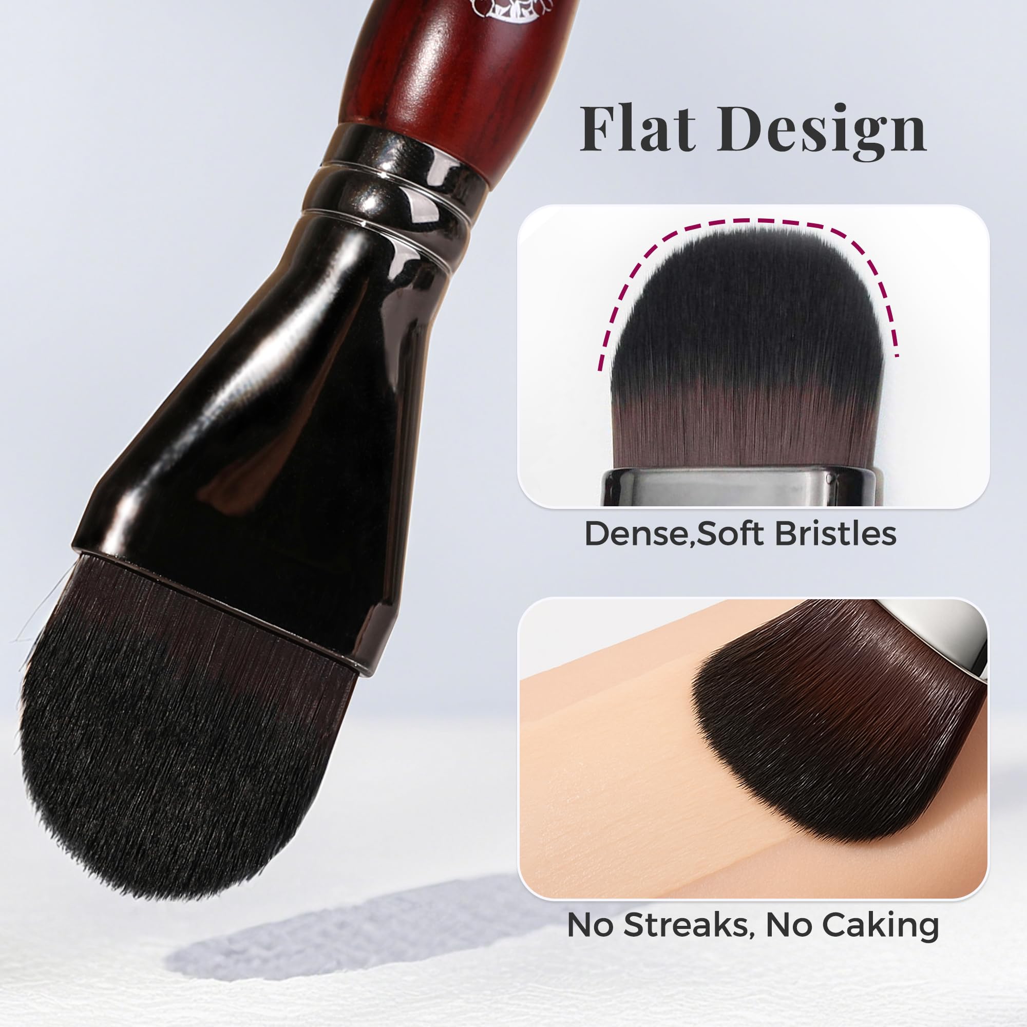 ENERGY Foundation Brush dual-use layout demonstrates foundation and contour application.