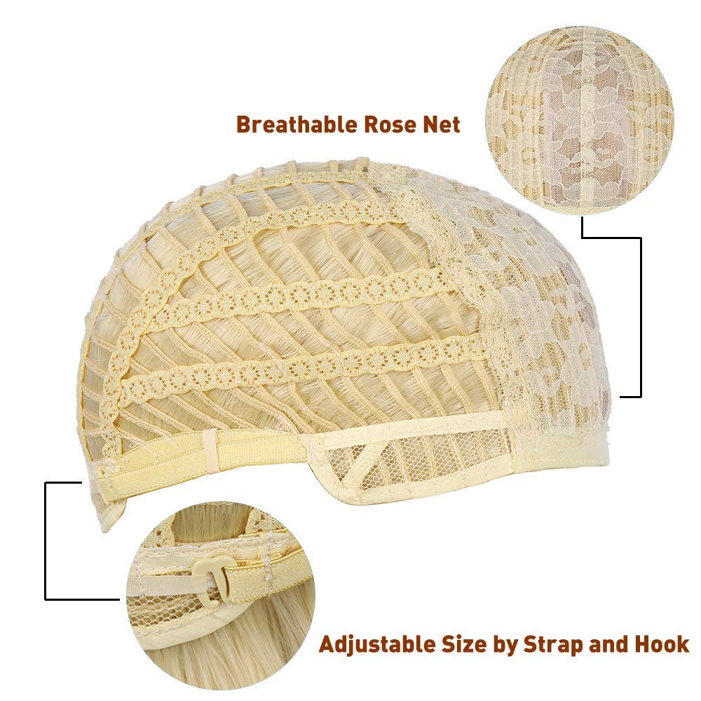 eNilecor free wig cap included for secure styling