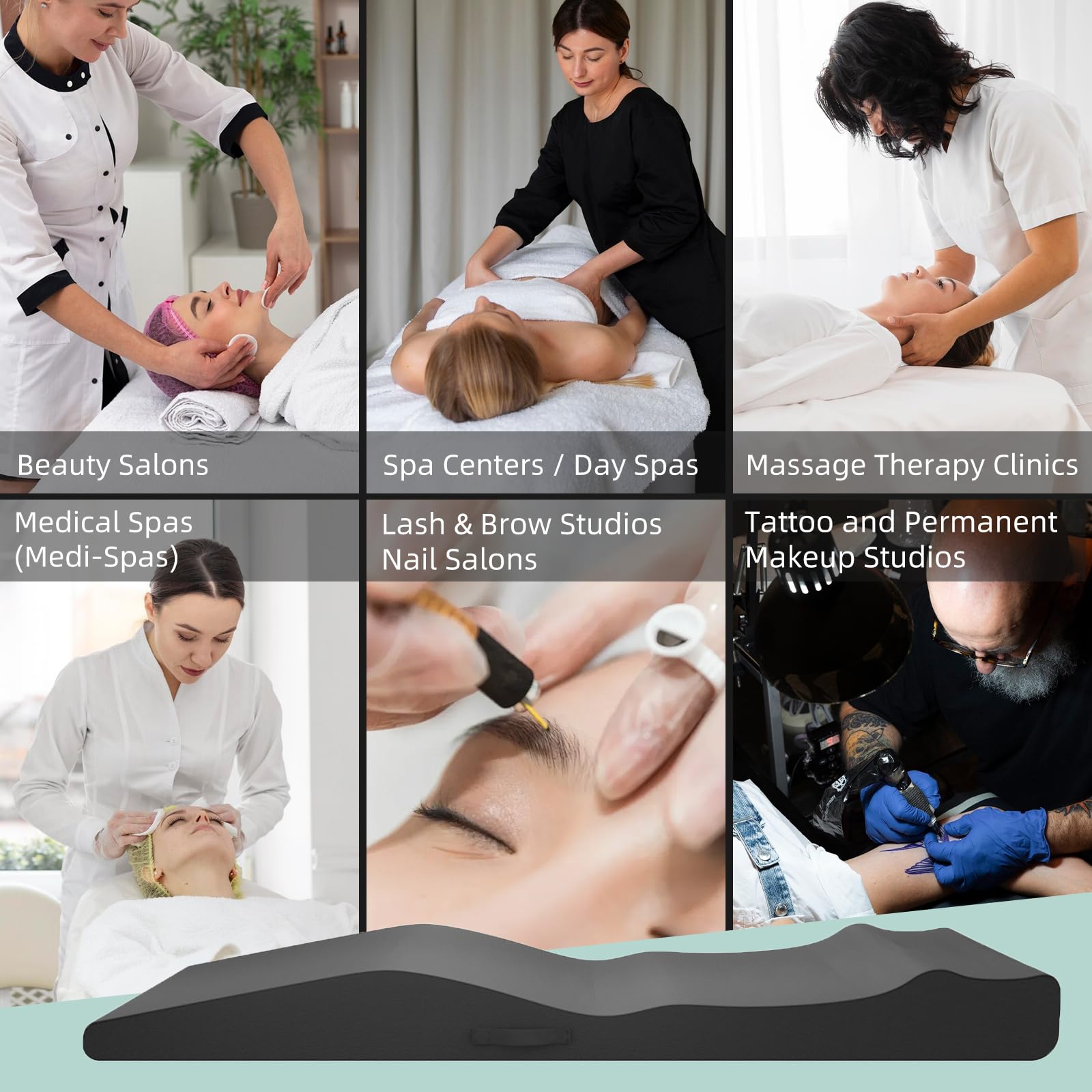 Versatile ENITYA topper for lash waxing facial and spa use