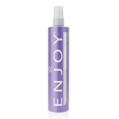 Enjoy Conditioning Spray bottle pour showing easy application and moisture delivery