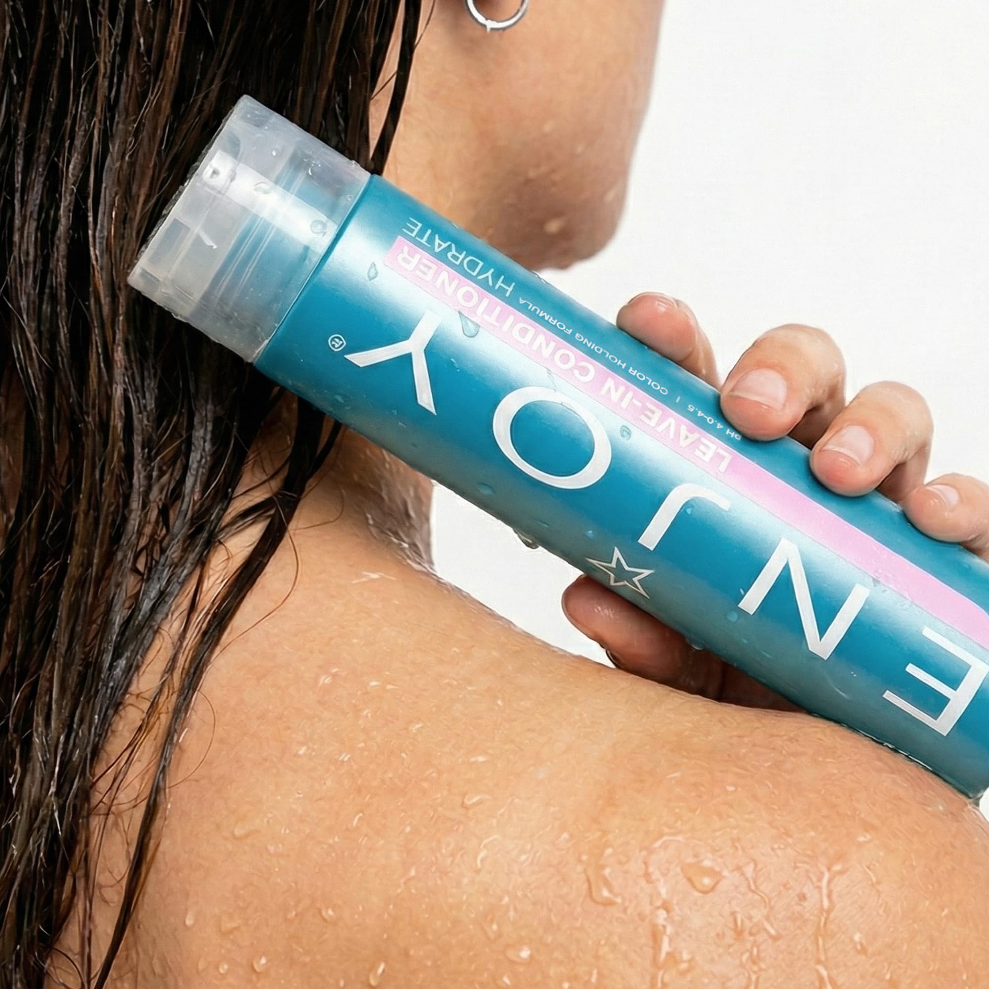 Enjoy Leave-In Daily Care for all hair types.