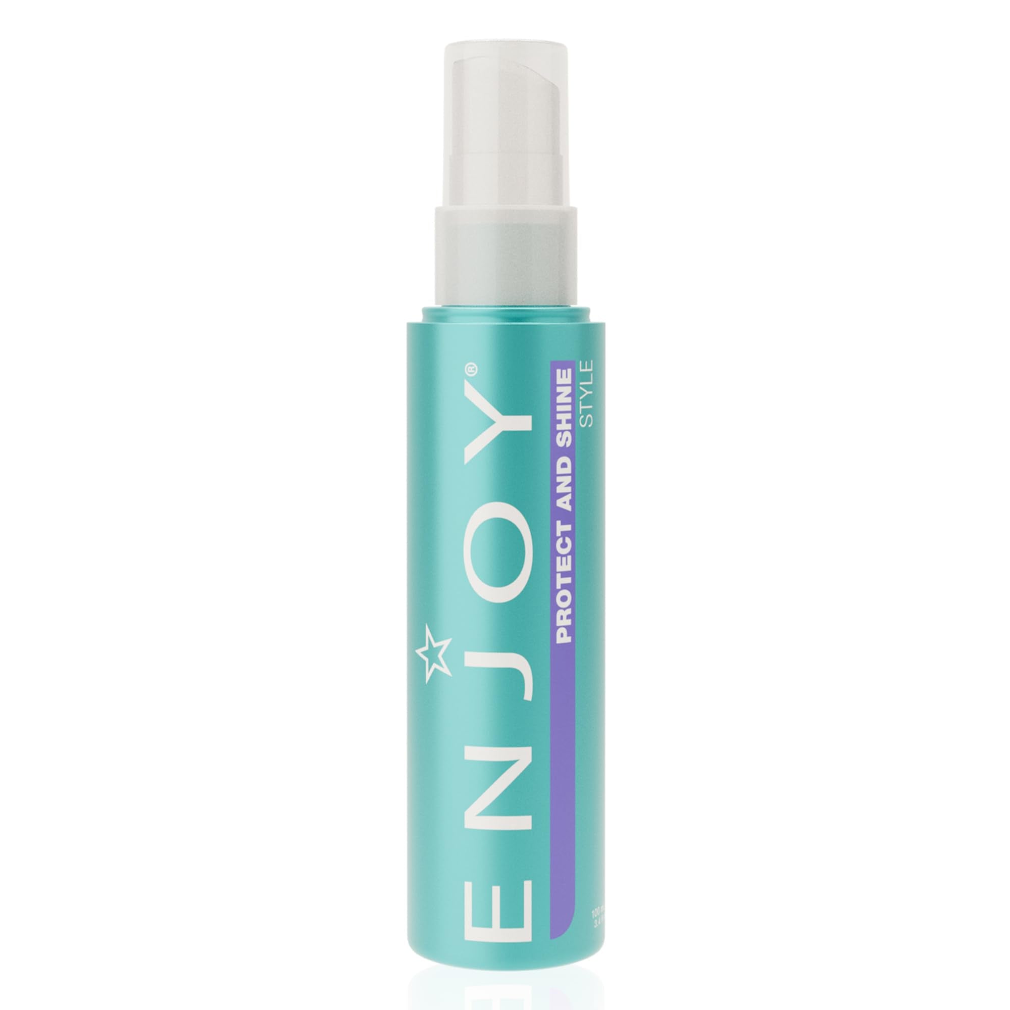 Enjoy Protect and Shine bottle pour highlights radiant shine with lightweight feel