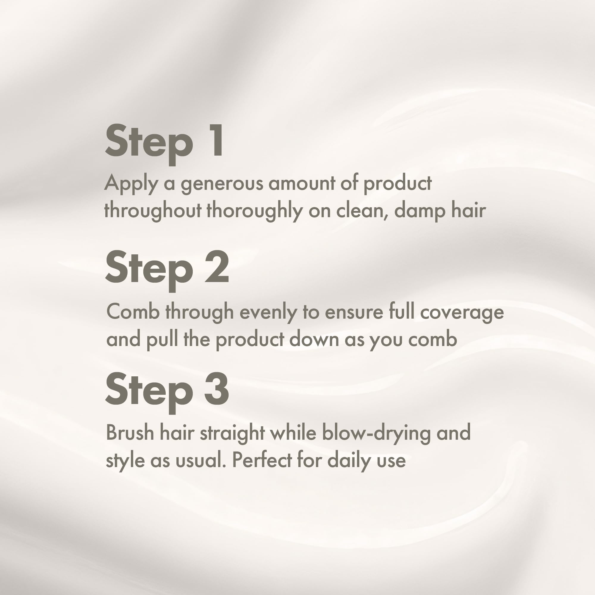Enjoy Straightener balm for curly or coarse hair styling