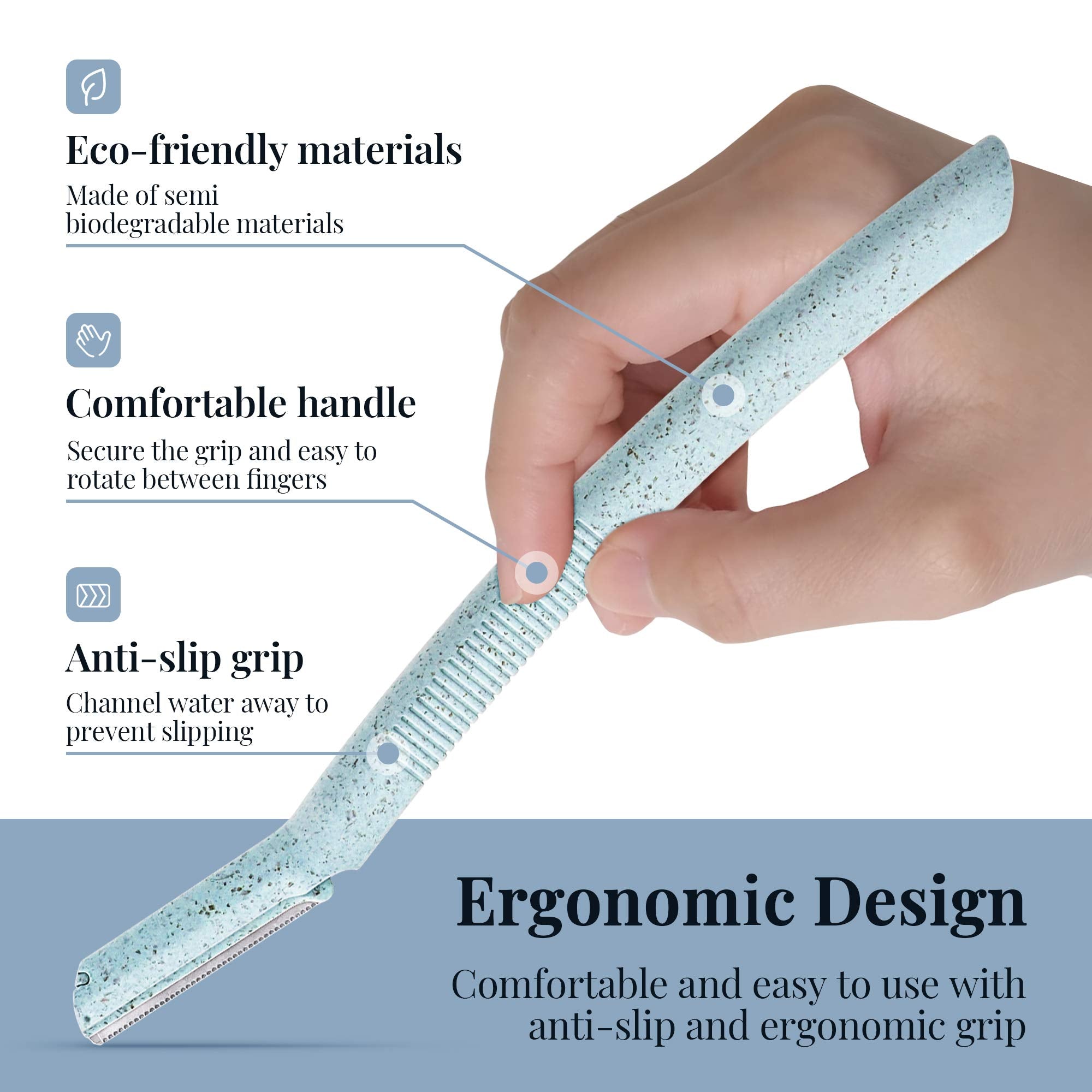 ENNVA travel case keeping razor portable.