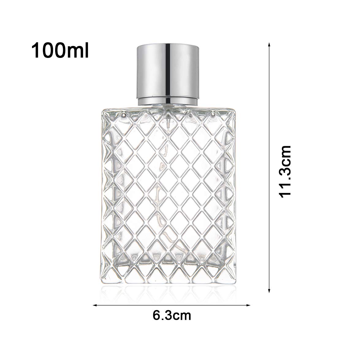 Enslz fine mist atomizer cap enabling precise perfume spray