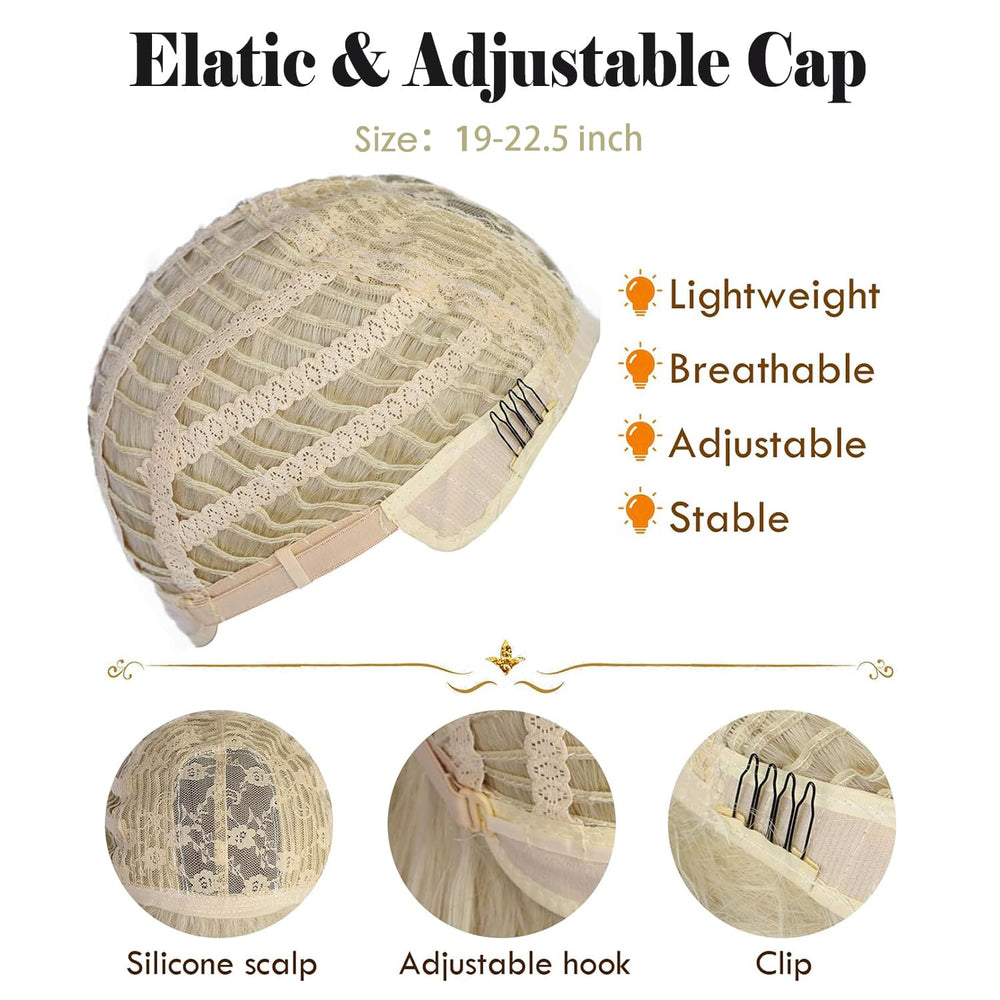 ENTRANCED STYLES easy-to-wear wig for quick style changes