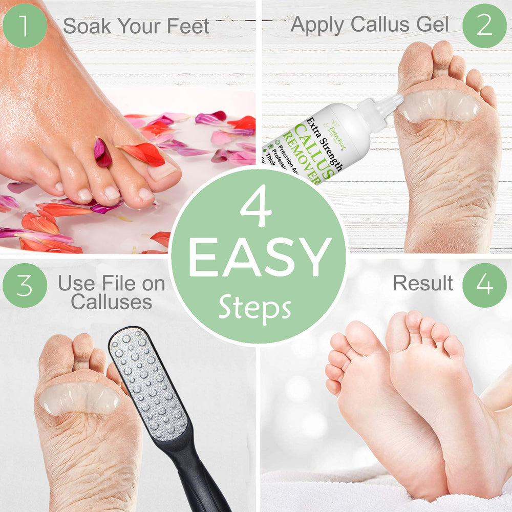 EntreFeet professional formula made in USA for spa-like foot care