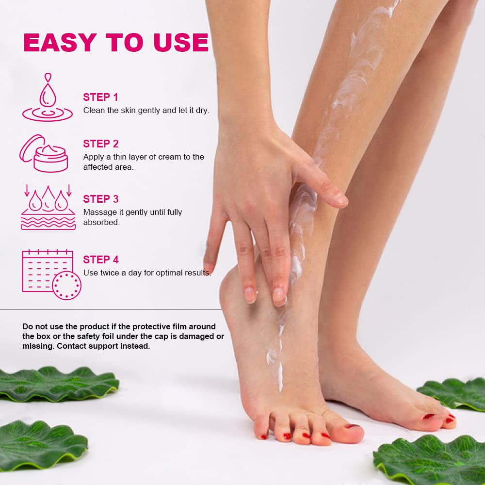 Envisha Urea Cream 42% with 2% salicylic acid ingredient highlight.
