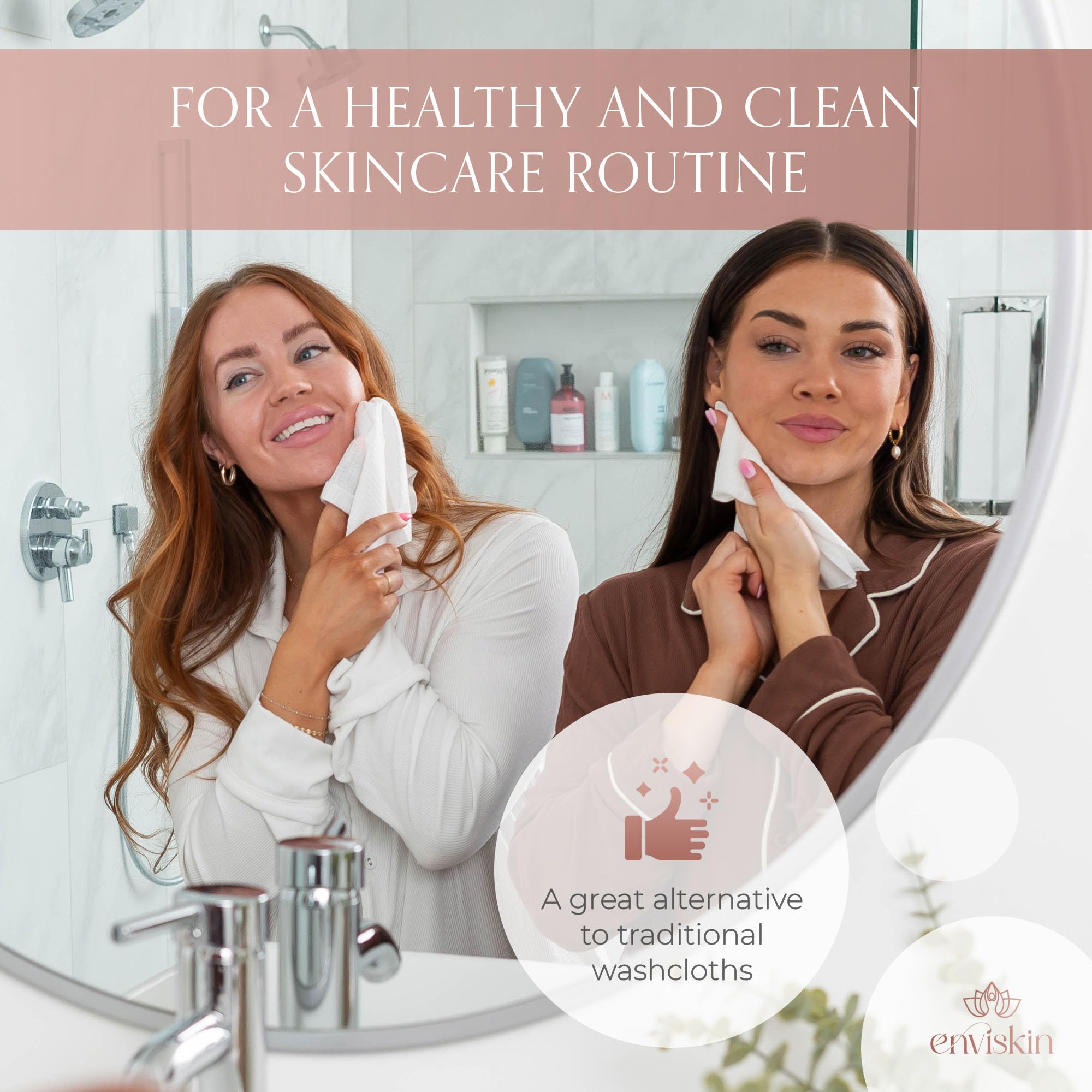 Enviskin natural break-down disposal showcasing eco-conscious use