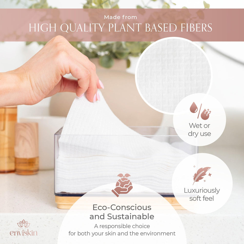 Enviskin skin-friendly towels emphasize gentle daily cleansing