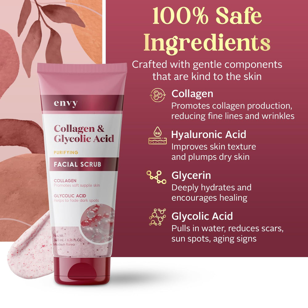 Envy exfoliante: resultado brillante y piel más luminosa.