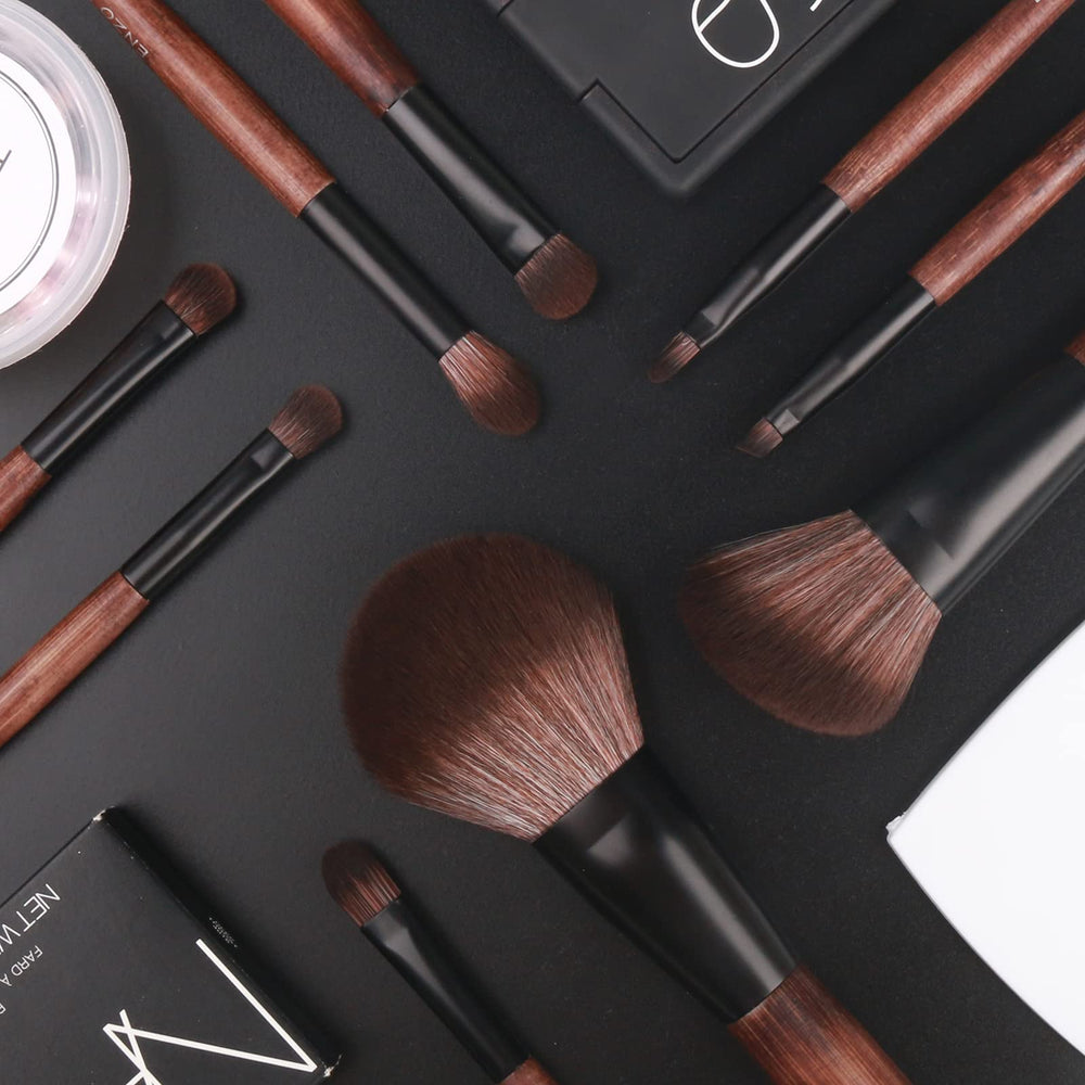 ENZO KEN complete brush kit with case for versatile daily use.