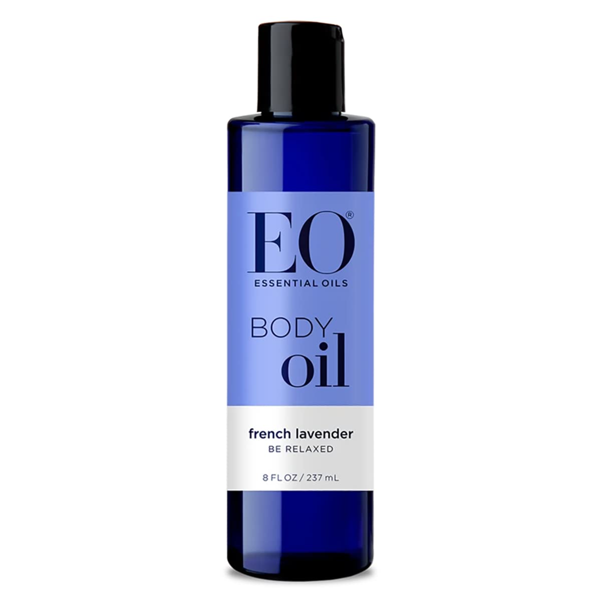 EO Aceite corporal Lavanda Francesa en botella para hidratación profunda.
