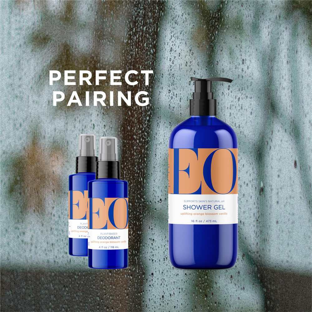 EO cruelty-free and gluten-free symbols depicted on packaging.