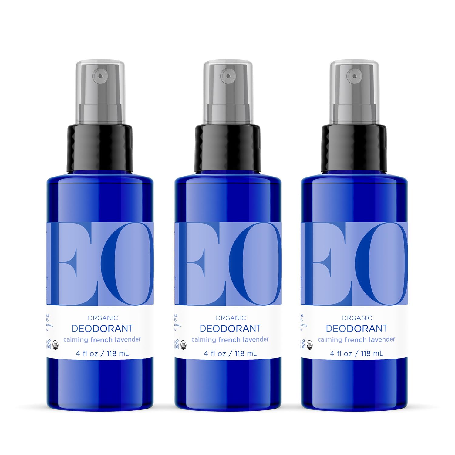 EO Desodorante Spray Lavanda Francesa, botella de 120 ml para refrescar tras entrenar.