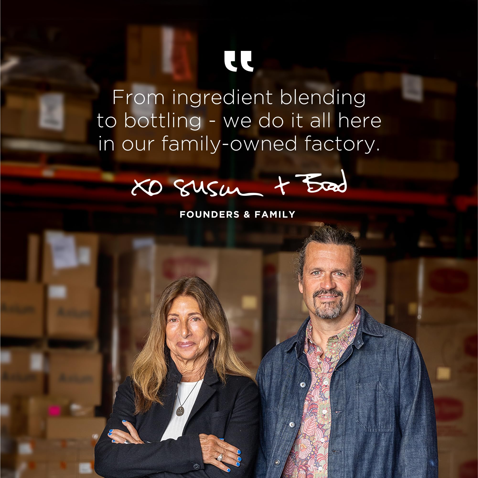 Fábrica de EO en California, producción responsable.