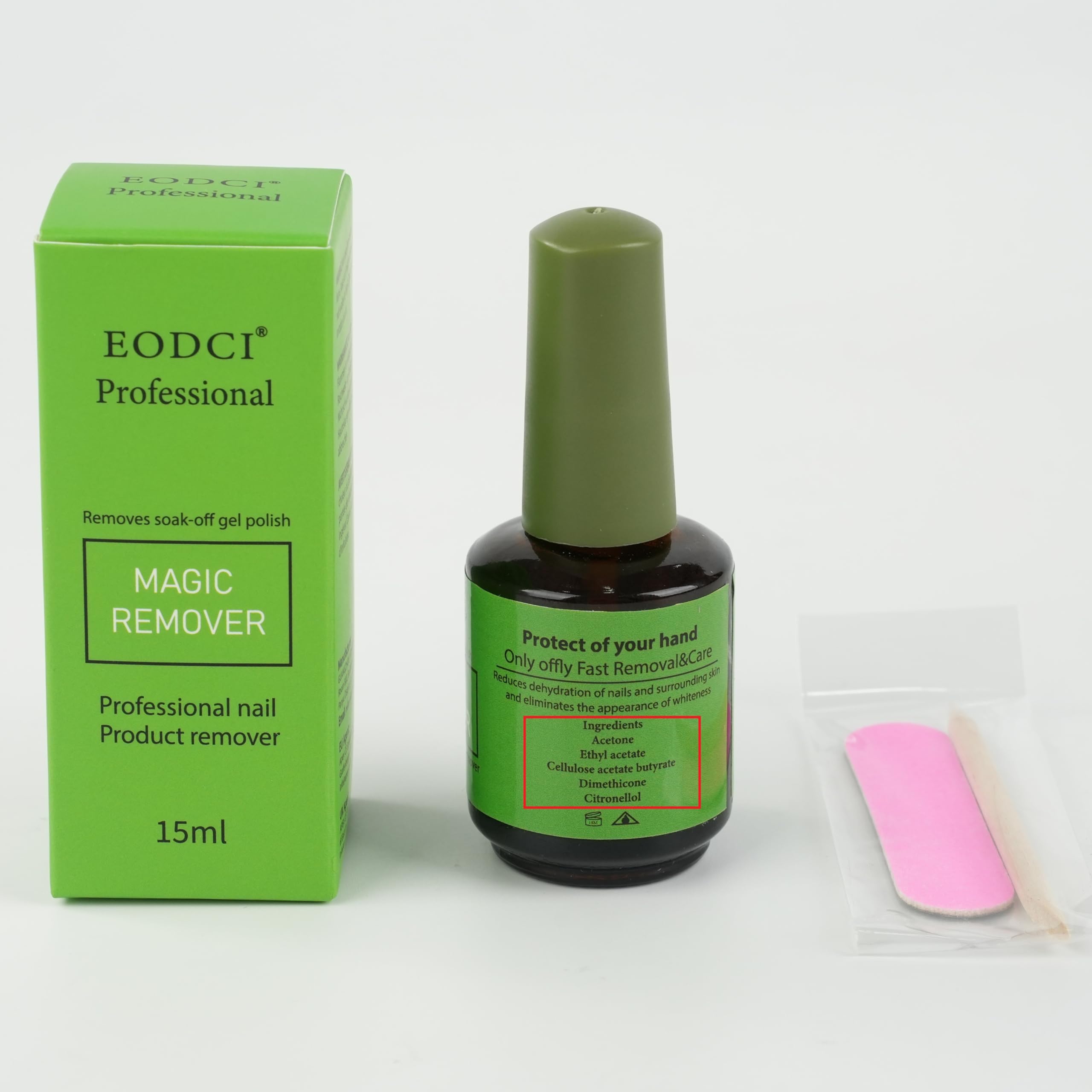 Eodci uñas UV acrilicas removicion facil